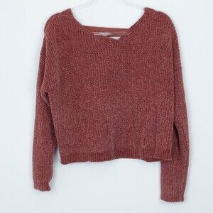 Xhilaration Boxy Long‎ Sleeve Pullover Sweater Size Small